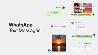 WhatsApp Message Tool Elements template preview