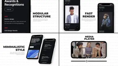 White App Promo Product Promo template preview