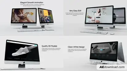 White Room | Website Presentation Product Promo template preview