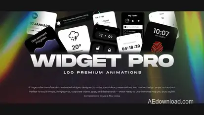 Widget Pro Elements template preview
