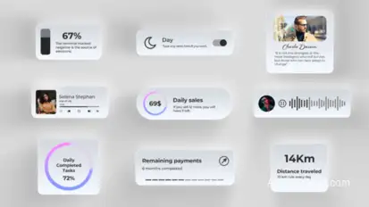Widgets Elements template preview