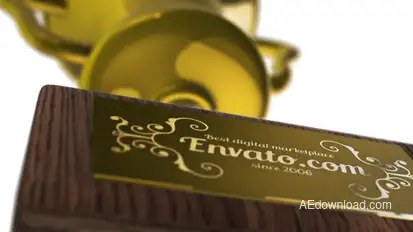 Winner Cup Logo Reveal Logo Stings template preview