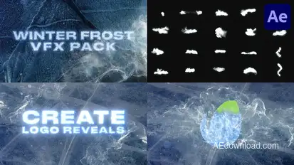 Winter Frost VFX Pack for After Effects Elements template preview