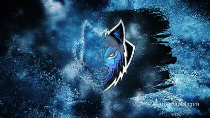 Winter Ice Logo Reveal Logo Stings template preview