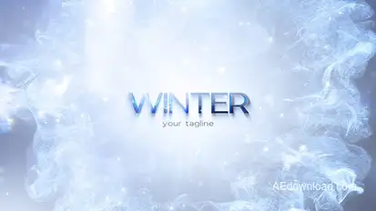 Winter Intro Openers template preview