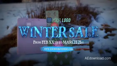 Winter Sale Collection Product Promo template preview