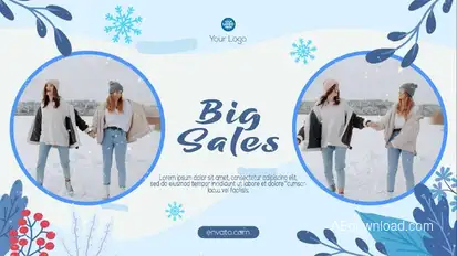 Winter Sale Promo Product Promo template preview
