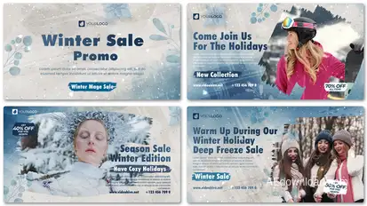 Winter Sale Promo Product Promo template preview