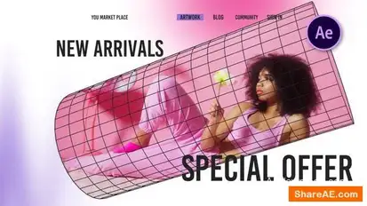 Wire & Color Fashion Opener Openers template preview