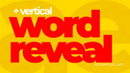 Word Reveal Openers template preview