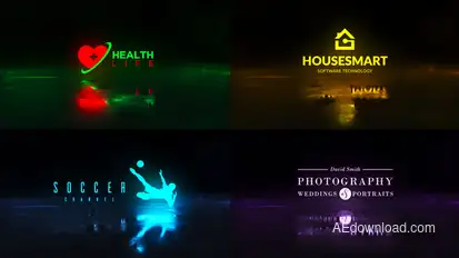 Words Logo Opener Logo Stings template preview