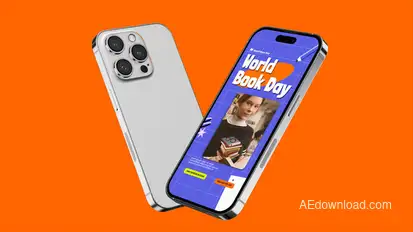 World Book Day Instagram Stories Openers template preview