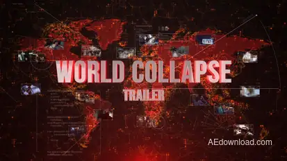 World Collapse Trailer Openers template preview