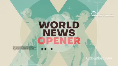 World News Opener Openers template preview