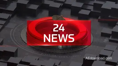 World News Pack broadcast-packages template preview