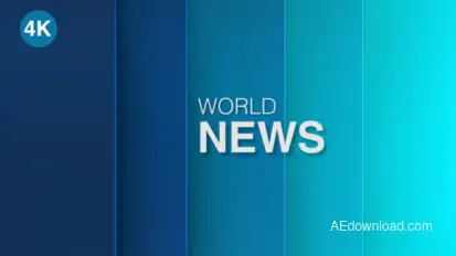 World News Pack broadcast-packages template preview