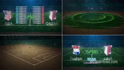 World Soccer Cup broadcast-packages template preview