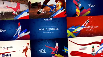 World Soccer Pack v2.1 Logo Stings template preview