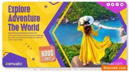 World Tour Destination Promo Openers template preview