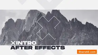 X Intro | After Effects Openers template preview