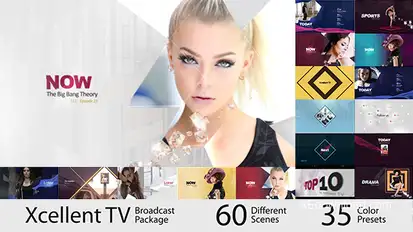 Xcellent TV - Complete Broadcast Package broadcast-packages template preview