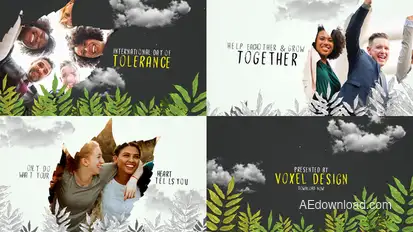 Year of Tolerance Titles template preview