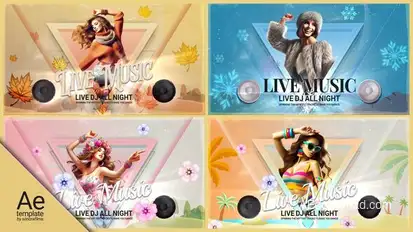 Year Round Party Pack Product Promo template preview