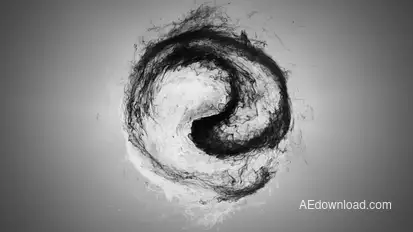 Yin Yang Logo Reveal Logo Stings template preview