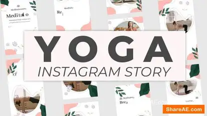 Videohive Yoga Instgram Story broadcast-packages template preview