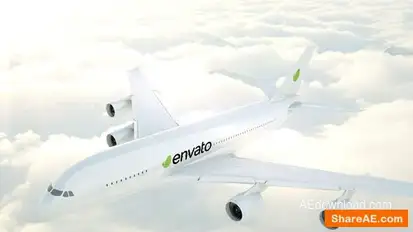 Your Airlines Logo Stings template preview