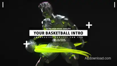 Your Basketball Intro Openers template preview