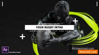 Your Rugby Intro Openers template preview