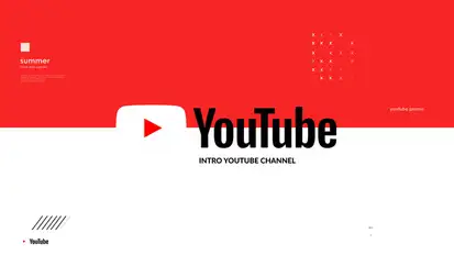 Youtube Channel Product Promo template preview