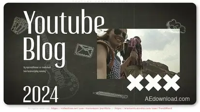 Youtube Channel Life Openers template preview