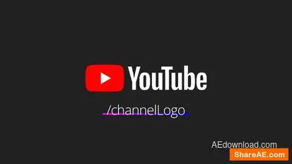 Youtube Channel Logo Logo Stings template preview