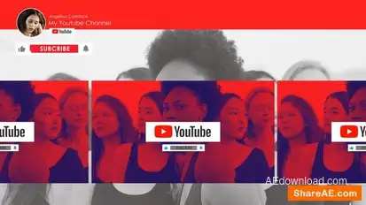 Youtube Channel Opener Openers template preview