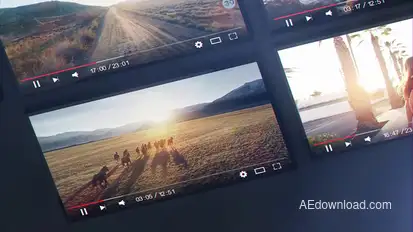 YouTube Channel Promo Openers template preview