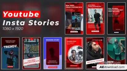 Youtube Insta Stories Product Promo template preview