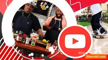 Youtube Intro Openers template preview