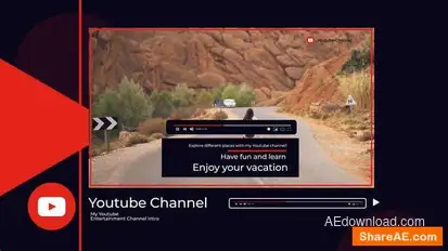 Youtube Intro Openers template preview