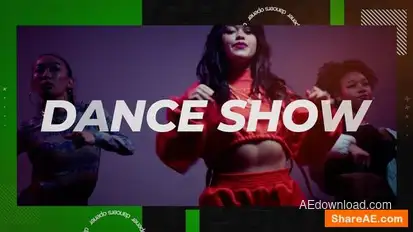 Youtube Intro I Dance Opener Openers template preview