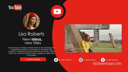 Youtube Intro V3 Product Promo template preview