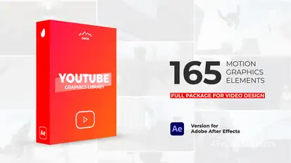 Youtube Motion Library broadcast-packages template preview