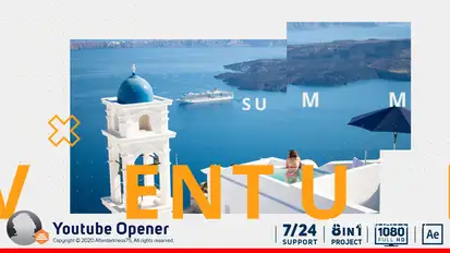 Youtube Opener / Vlog intro Openers template preview