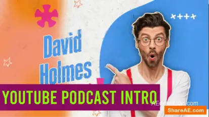 YouTube Opener | Podcast Intro | Channel Vlog Opener Openers template preview
