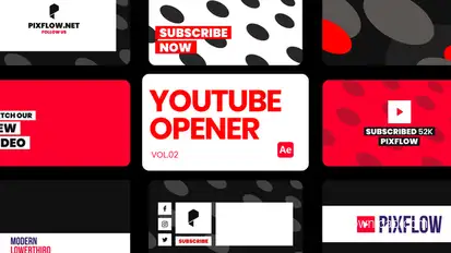 Youtube Pack 02 for After Effects Product Promo template preview