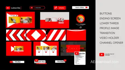 Youtube Package broadcast-packages template preview