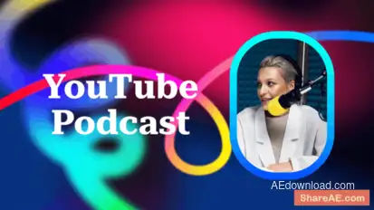 Youtube Podcast Intro Openers template preview