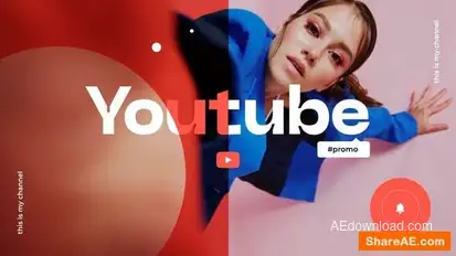 YouTube Promo 3 in 1 Openers template preview