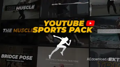 YouTube Sports Pack broadcast-packages template preview